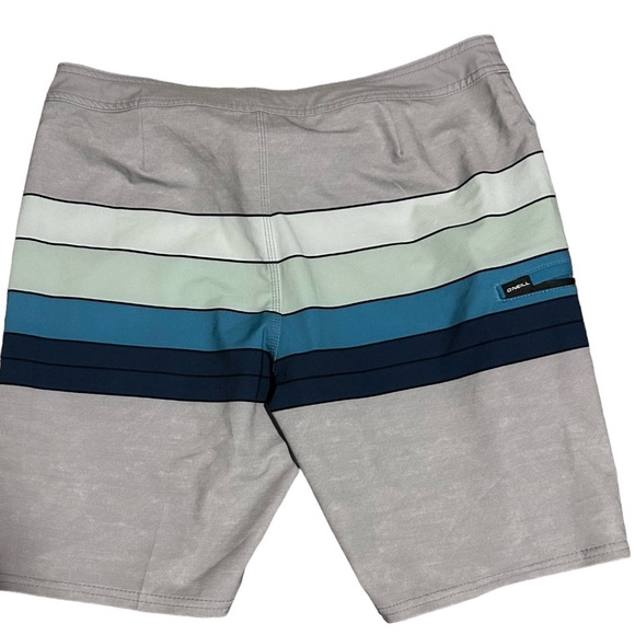 MEN'S O'Neill Hyperfreak trunk 19" board shorts Sz 32 - Picture 4 of 5